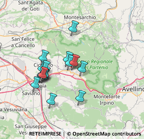 Mappa Via Nenni, 83022 Baiano AV, Italia (6.49)