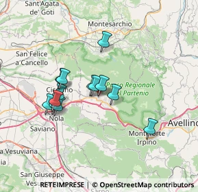 Mappa Via Nenni, 83022 Baiano AV, Italia (6.10769)