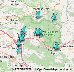 Mappa Via Nenni, 83022 Baiano AV, Italia (6.77737)