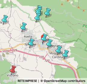 Mappa Via Nenni, 83022 Baiano AV, Italia (2.2625)