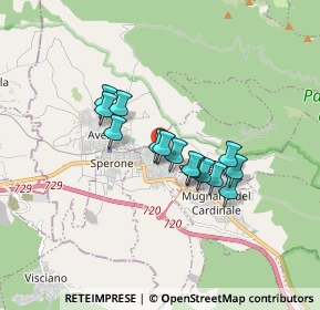 Mappa Via Nenni, 83022 Baiano AV, Italia (1.32643)