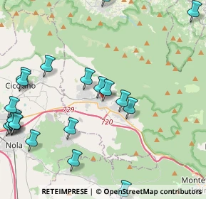 Mappa Via Nenni, 83022 Baiano AV, Italia (5.8475)