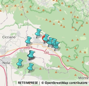 Mappa Via Nenni, 83022 Baiano AV, Italia (3.33364)