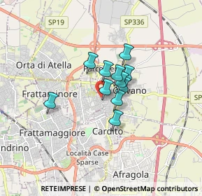 Mappa Via G. Rossini, 80023 Caivano NA, Italia (1.02273)