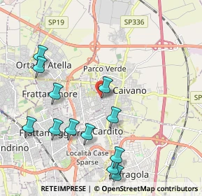 Mappa Via G. Rossini, 80023 Caivano NA, Italia (2.48333)