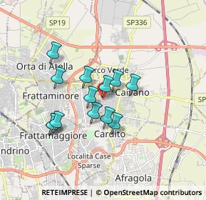 Mappa Via G. Rossini, 80023 Caivano NA, Italia (1.48231)
