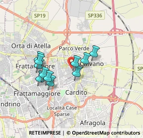 Mappa Via G. Rossini, 80023 Caivano NA, Italia (1.51818)