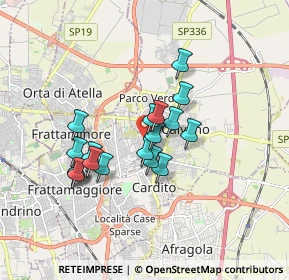 Mappa Via G. Rossini, 80023 Caivano NA, Italia (1.47889)