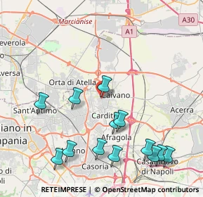 Mappa Via G. Rossini, 80023 Caivano NA, Italia (5.10923)