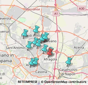 Mappa Via G. Rossini, 80023 Caivano NA, Italia (2.86214)