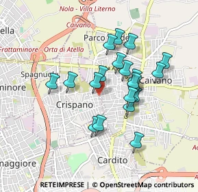 Mappa Via G. Rossini, 80023 Caivano NA, Italia (0.8025)
