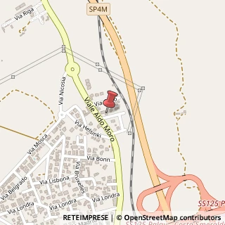 Mappa Via Tunisi, 1, 07026 Olbia, Olbia-Tempio (Sardegna)