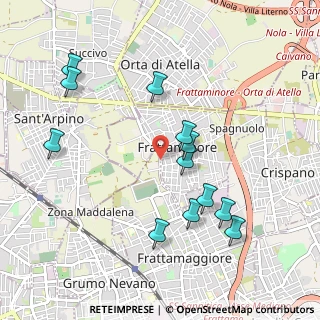 Mappa Via Rosario, 80027 Frattamaggiore NA, Italia (1.09417)
