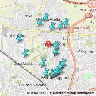 Mappa Via Rosario, 80027 Frattamaggiore NA, Italia (1.151)