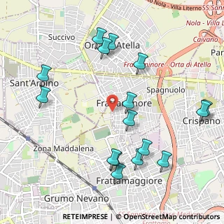 Mappa Via Rosario, 80027 Frattamaggiore NA, Italia (1.25375)