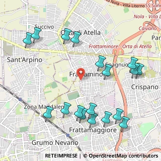 Mappa Via Rosario, 80027 Frattamaggiore NA, Italia (1.34056)