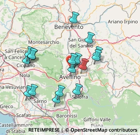 Mappa Solofra, 83010 Capriglia irpina AV, Italia (14.92176)