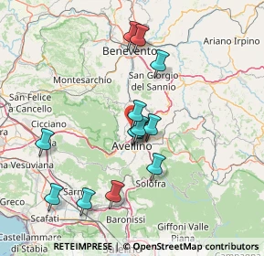 Mappa Solofra, 83010 Capriglia irpina AV, Italia (14.41154)