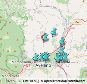 Mappa Solofra, 83010 Capriglia irpina AV, Italia (3.74091)