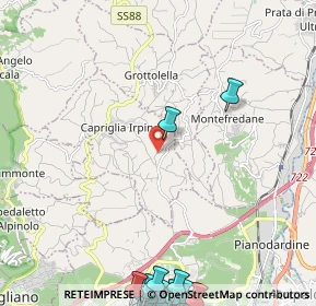 Mappa Solofra, 83010 Capriglia irpina AV, Italia (3.98)