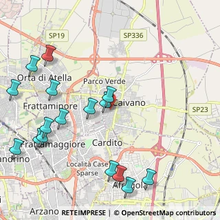 Mappa Via Barile, 80023 Caivano NA, Italia (2.8725)
