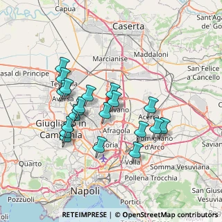 Mappa Via Barile, 80023 Caivano NA, Italia (7.051)