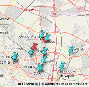 Mappa Via Barile, 80023 Caivano NA, Italia (4.24417)