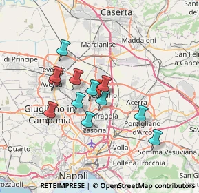 Mappa Via Barile, 80023 Caivano NA, Italia (6.3975)