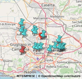 Mappa Via Barile, 80023 Caivano NA, Italia (6.70632)