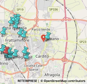 Mappa Via Barile, 80023 Caivano NA, Italia (3.251)
