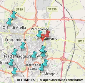 Mappa Via Barile, 80023 Caivano NA, Italia (2.56462)