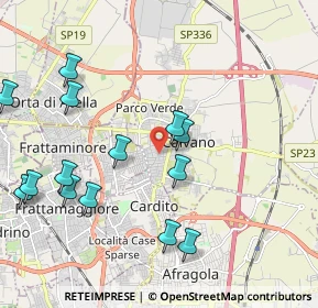 Mappa Via Barile, 80023 Caivano NA, Italia (2.47)