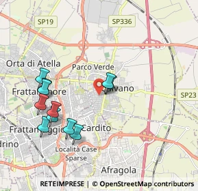 Mappa Via Barile, 80023 Caivano NA, Italia (2.11727)