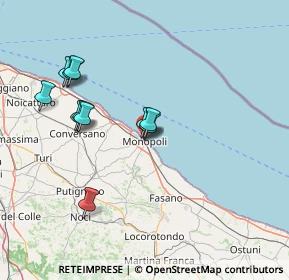 Mappa Via Gioberti, 70043 Monopoli BA, Italia (14.66091)