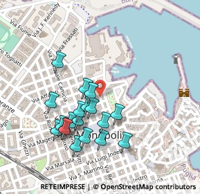 Mappa Via Gioberti, 70043 Monopoli BA, Italia (0.2355)