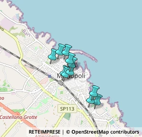 Mappa Via Gioberti, 70043 Monopoli BA, Italia (0.60636)