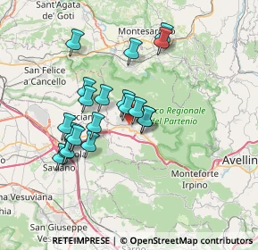 Mappa Via Provinciale Baiano Avella, 83020 Sperone AV, Italia (6.618)