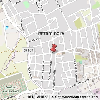 Mappa Via Cavalieri di Vittorio Veneto, 6, 80020 Frattaminore, Napoli (Campania)