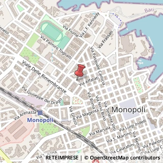 Mappa Via Vittorio Veneto, 19, 70043 Monopoli, Bari (Puglia)