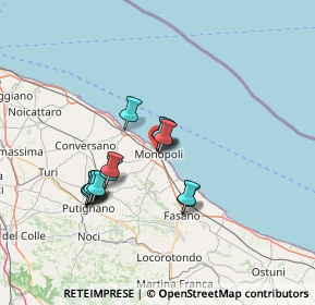 Mappa Via Francesco Petrarca, 70043 Monopoli BA, Italia (12.55929)