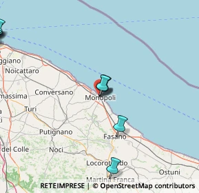 Mappa Via Francesco Petrarca, 70043 Monopoli BA, Italia (28.22923)