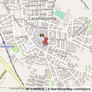 Mappa Chiasso delle Feste, 7, 70010 Casamassima, Bari (Puglia)