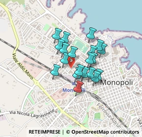 Mappa Via Munno G., 70043 Monopoli BA, Italia (0.312)