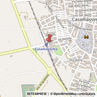 Mappa Via Stazione, 121, 70010 Casamassima, Bari (Puglia)