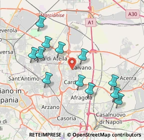 Mappa Via Pignatelli, 80023 Caivano NA, Italia (4.16917)