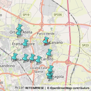 Mappa Via Pignatelli, 80023 Caivano NA, Italia (2.56083)