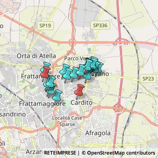 Mappa Via Pignatelli, 80023 Caivano NA, Italia (1.1655)