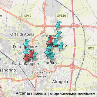 Mappa Via Pignatelli, 80023 Caivano NA, Italia (1.50889)