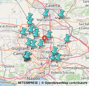 Mappa Via Pignatelli, 80023 Caivano NA, Italia (7.443)