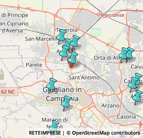 Mappa Via dei Glicini, 81031 Aversa CE, Italia (4.77077)